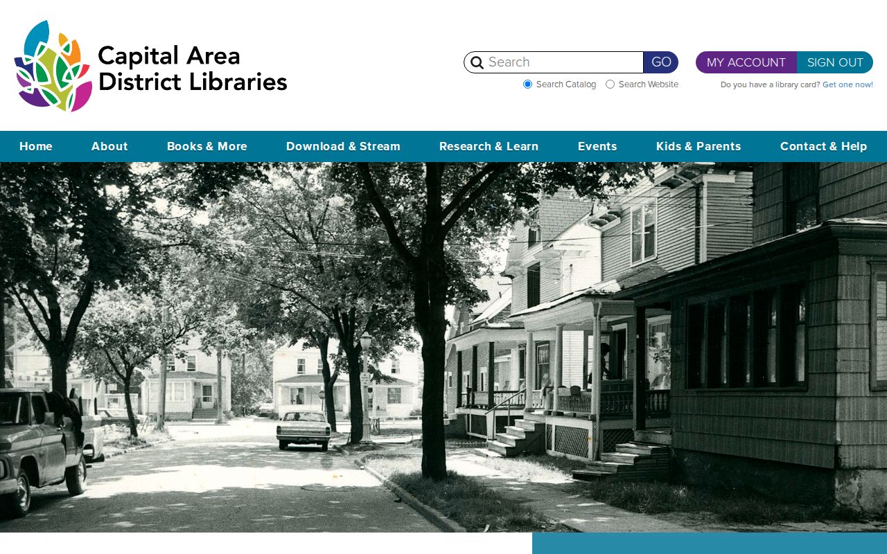 Ingham County previous residents CADL house history guide